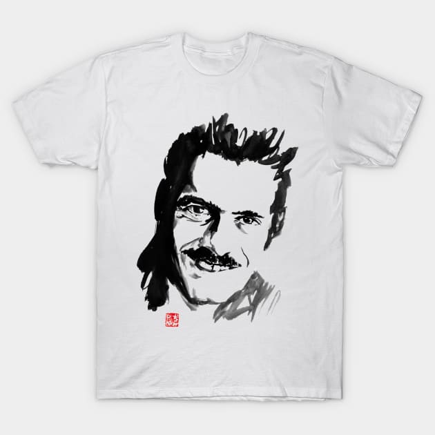 omar sharif T-Shirt by pechane